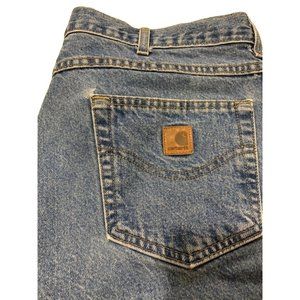 Carhartt Relaxed Blue Jeans with Signature Patch